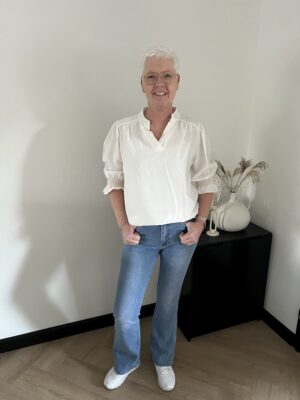Ellen blouse wit
