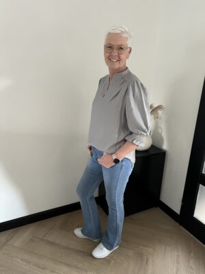 Ellen blouse grijs