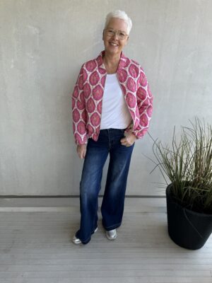 Monique bomber roze