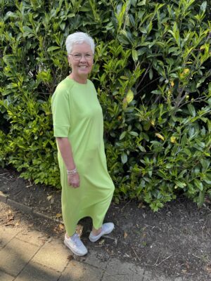 Susy jurk lime