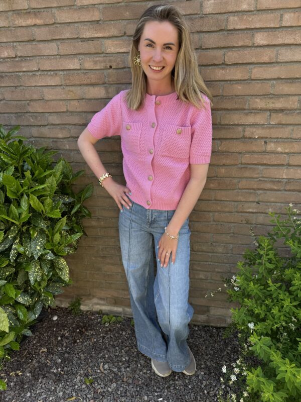 Lilly vest roze - Afbeelding 2