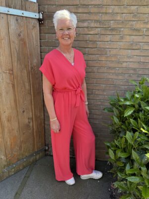 Tess jumpsuit koraal