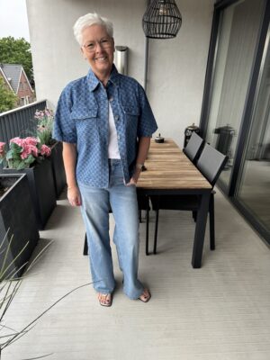 Manou blouse denim