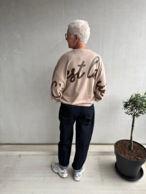 C’est la vie sweater taupe