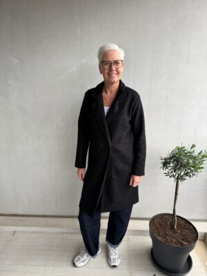 Zwarte jas/vest