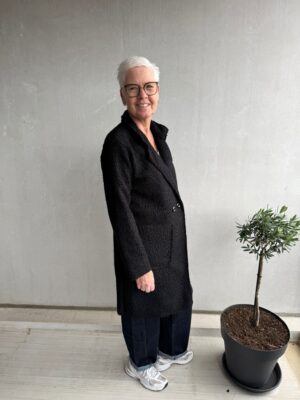 Zwarte jas/vest