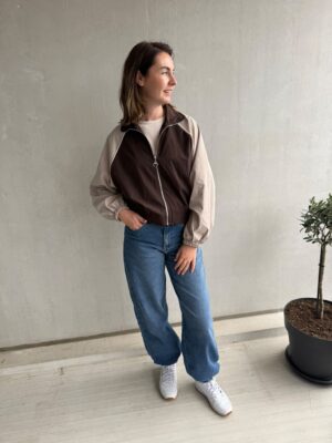 Bruin/beige jasje