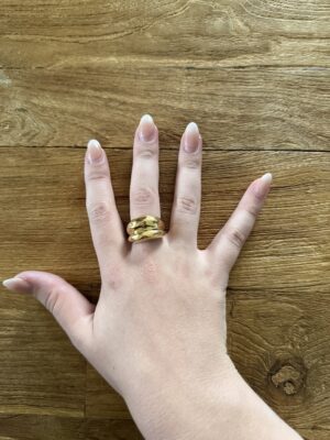 Ring met 2 bogen