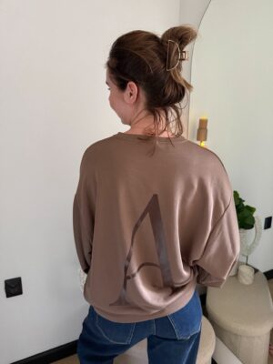 Sweater taupe
