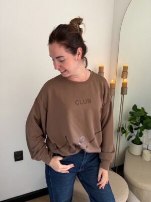 Sweater taupe