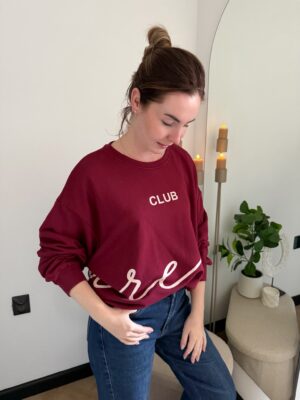 Sweater bordeaux